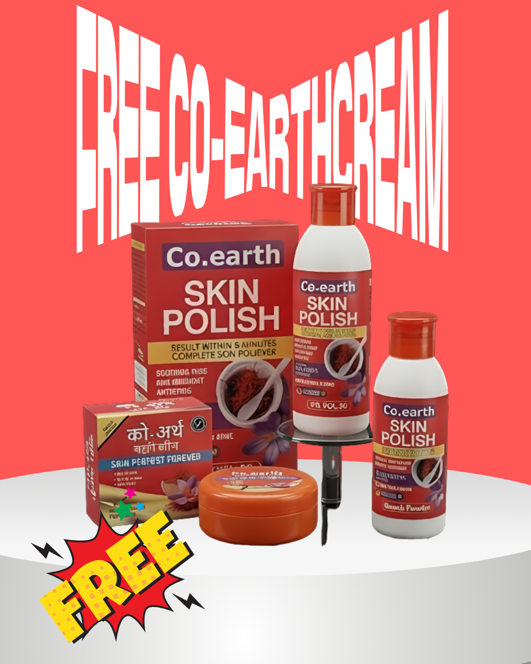 Skin polish with FREE Cream