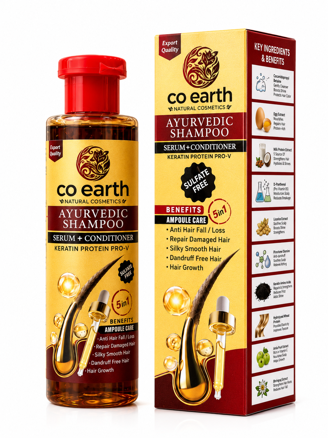 Co-Earth Ayurvadic Shampoo